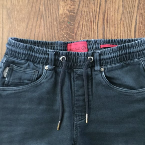 ❤️4/$20 POINT ZERO Black shorts - Picture 3 of 5